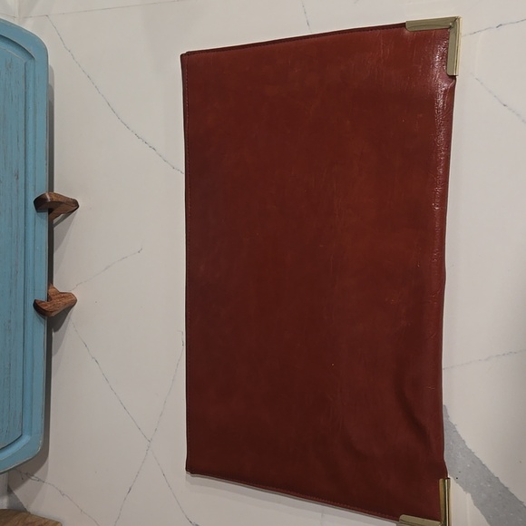 Beautiful Redish Brown Envelope Clutch- Large - Picture 5 of 6